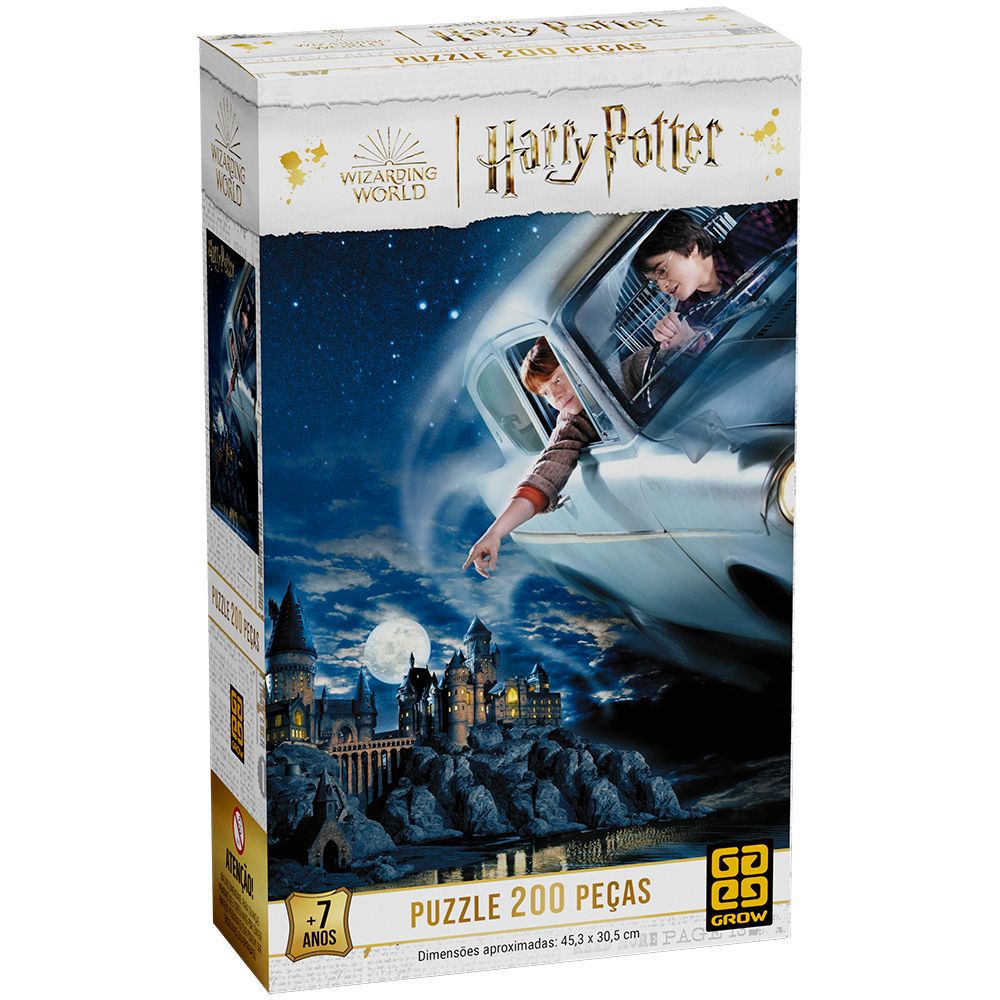 Puzzle 200 Peças Harry Potter - Grow