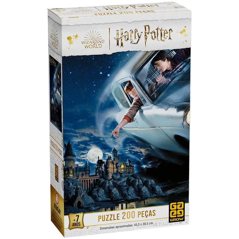 Puzzle 200 Peças Harry Potter - Grow