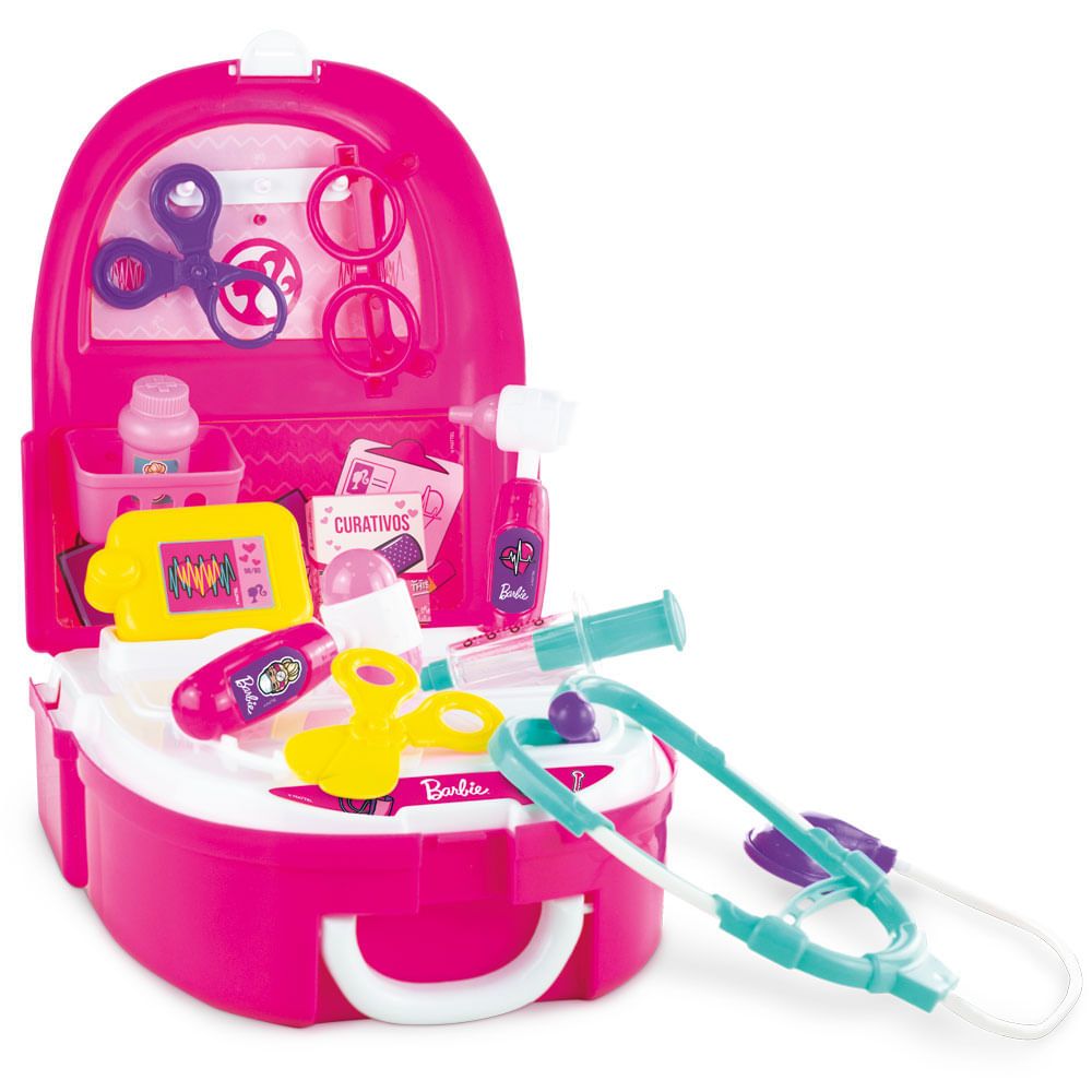 Barbie Doutora Mochila Medica c/ Acessorios Fun