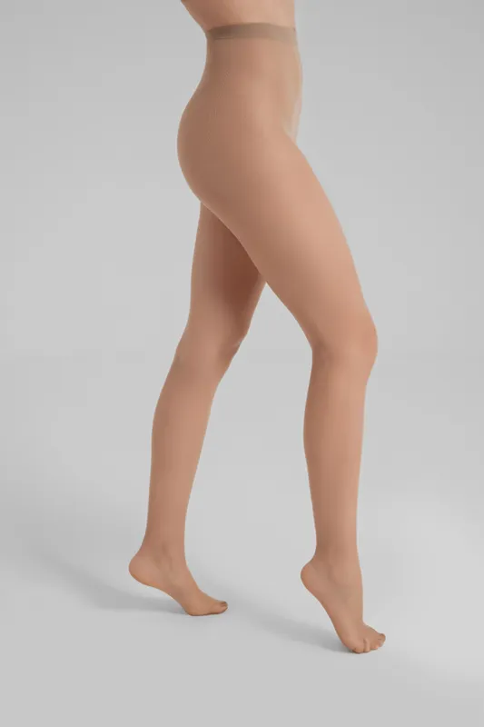 Meia-calça Adherence Fio 15 Tamanho: EG | Cor: Natural Claro