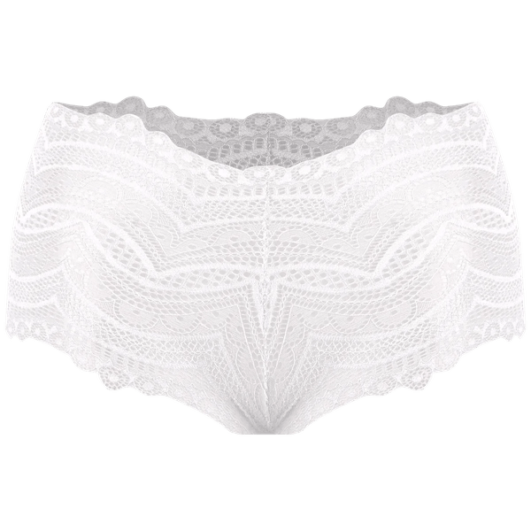 Calcinha Caleçon Adulto Renda Trifil LD Tamanho: G | Cor: Off White