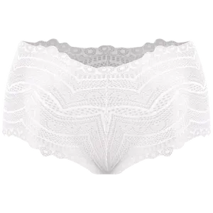 Calcinha Caleçon Adulto Renda Trifil LD Tamanho: G | Cor: Off White