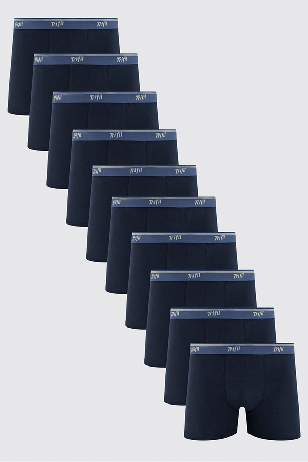 Kit Com 10 Cuecas Adulto Boxer Trifil Tamanho: M | Cor: Sortida