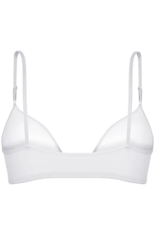 Sutiã Infantil Com Bojo Com Costura Microfibra Trifil LD Tamanho: 10 | Cor: Branca