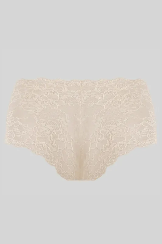 Calcinha Caleçon Adulto Renda Trifil LD Tamanho: G | Cor: Off White