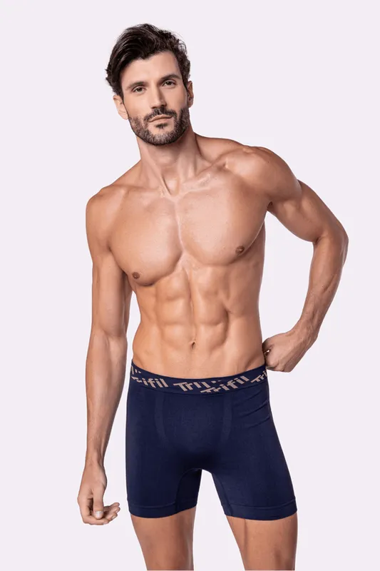 Cueca Trifil Boxer Tamanho: M | Cor: Marinho