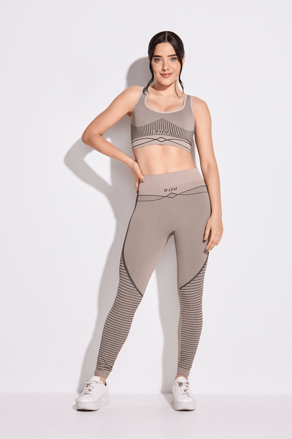 Legging Trifil Madrid Tamanho: EG | Cor: Macadâmia