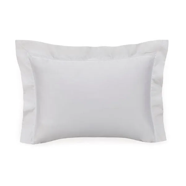 Fronha Trussardi 600 Fios Cetim 100% Algodão Egípcio Delfine Branco