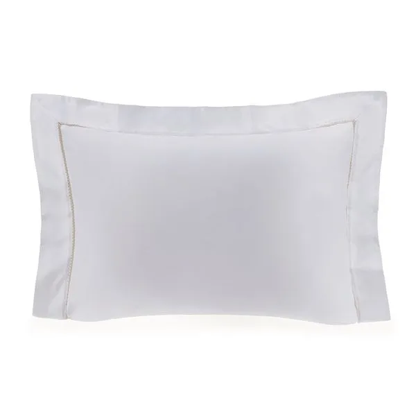 Fronha Avulsa Padrão 1000 fios Frezzano Branco/Legno