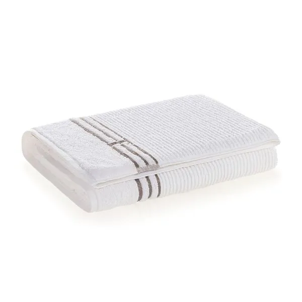Toalha Banhão 100% Algodão Isola Branco/Legno