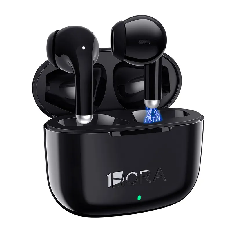 Fone de Ouvido Sem Fio 1Hora Aut203 Bluetooth 5.1 Preto