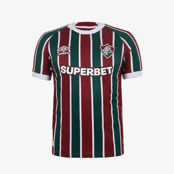 Camisa Masculina Umbro Fluminense Of.1 2025 (Jogador S/N) G