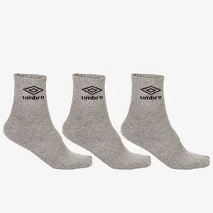 Tripack Unisex Umbro Cano Médio 39-43
