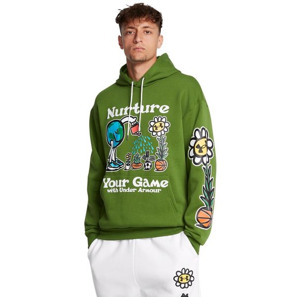 Moletom Masculino Under Armour Icon Fleece G Verde