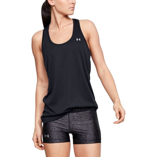Regata de Treino Feminina Under Armour Tech Tank G Preto