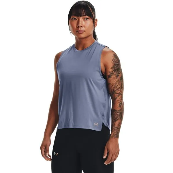 Regata de Treino Feminina Under Armour Rush Tank 2GG Roxo