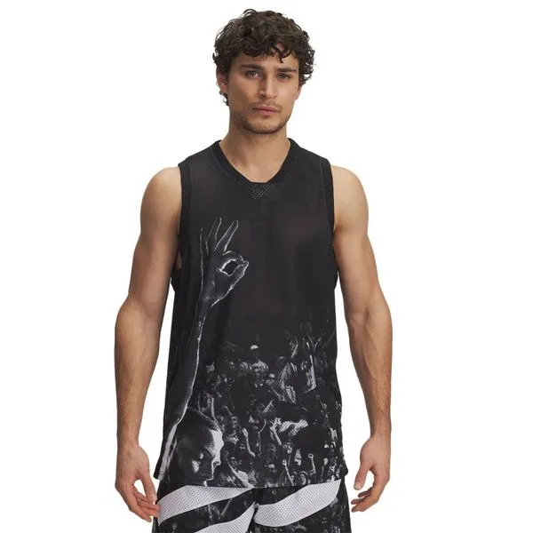 Regata Under Armour Curry Signature Masculina P Preto