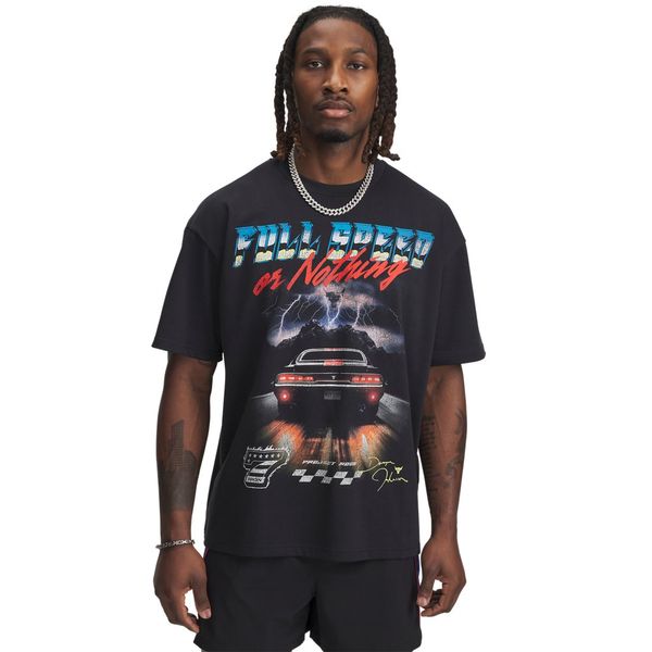 Camiseta Sportstyle Under Armour Project Rock Masculino 2GG Preto