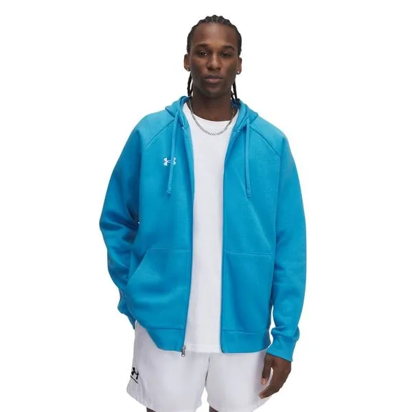 Blusa Sportstyle Under Armour Rival Fleece Masculina GG Azul