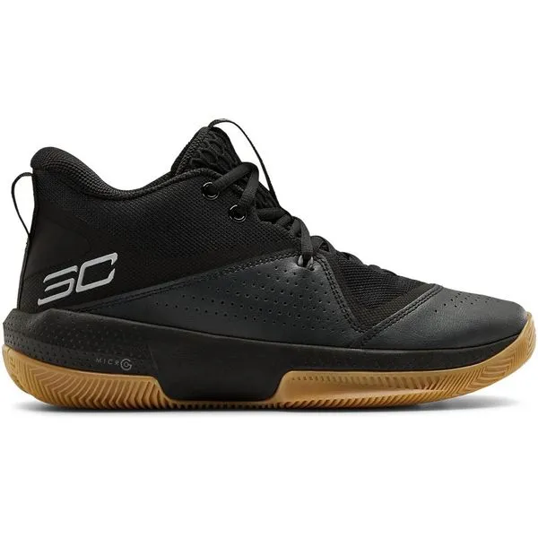 Tênis de Basquete Masculino Under Armour SC 3ZER0 IV 47 Preto