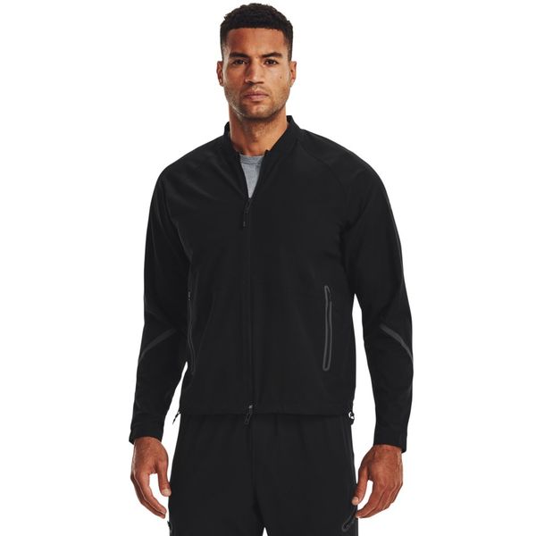 Jaqueta de Treino Masculina Under Armour Unstoppable Bomber GG Preto