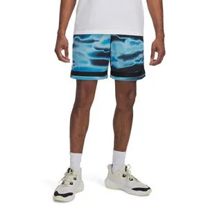 Shorts de Basquete Under Armour Curry Statement II Masculino P Azul