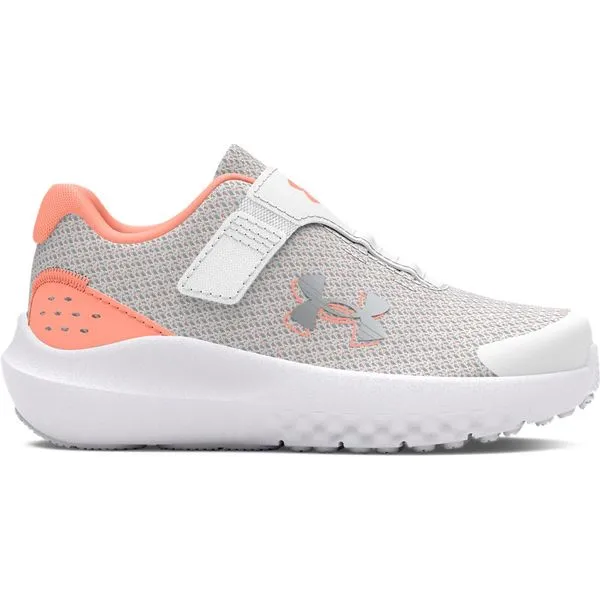 Tênis Infantil Under Armour Surge 4 AC 19 Cinza
