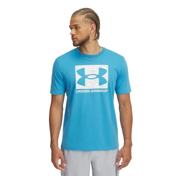 Camiseta de Treino Under Armour ABC Camo Boxed Masculina 2GG Azul