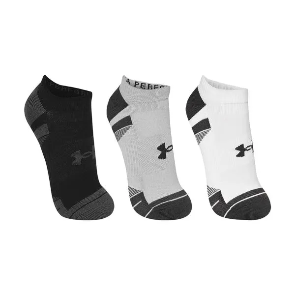 Meia Under Armour Performance Tech - Pacote com 3 Pares 41-44 Cinza