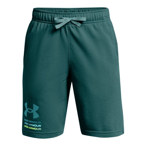 Shorts Infantil Under Armour Rival Terry 12 Verde