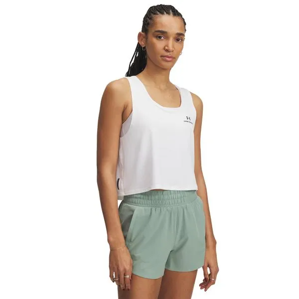 Regata de Treino Under Armour Vanish Energy Scoop Feminino P Branco