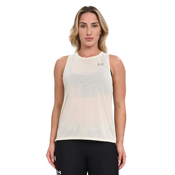 Regata de Trilha Feminina Under Armour Launch G Bege