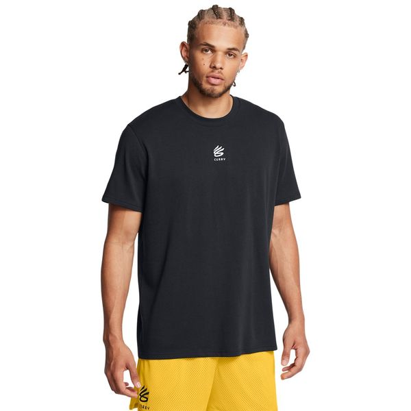 Camiseta de Basquete Masculina Under Armour Hvyweight GG Preto