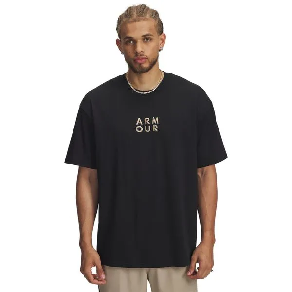 Camiseta Sportstyle Under Armour Heavyweight Masculina M Preto