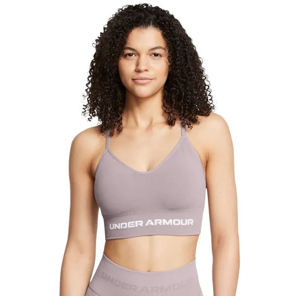 Top de Treino Feminino Under Armour Vanish Seamless Low M Roxo