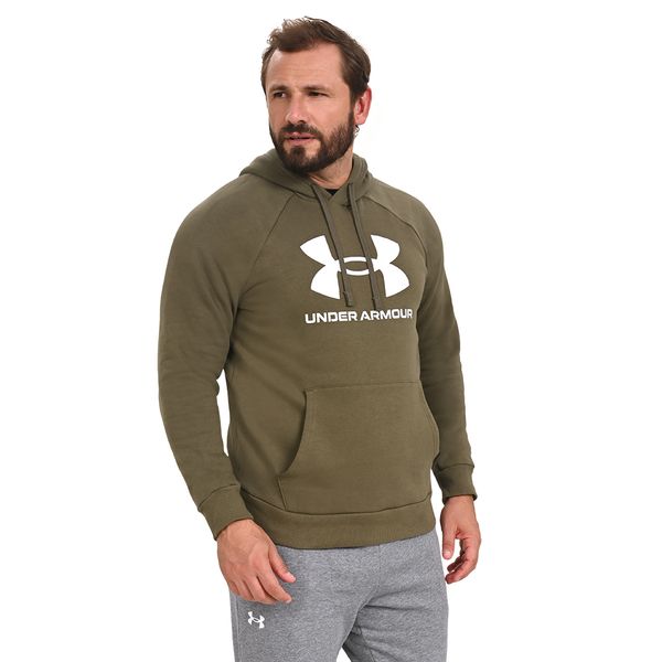 Moletom Masculino Under Armour Rival Fleece GG Verde
