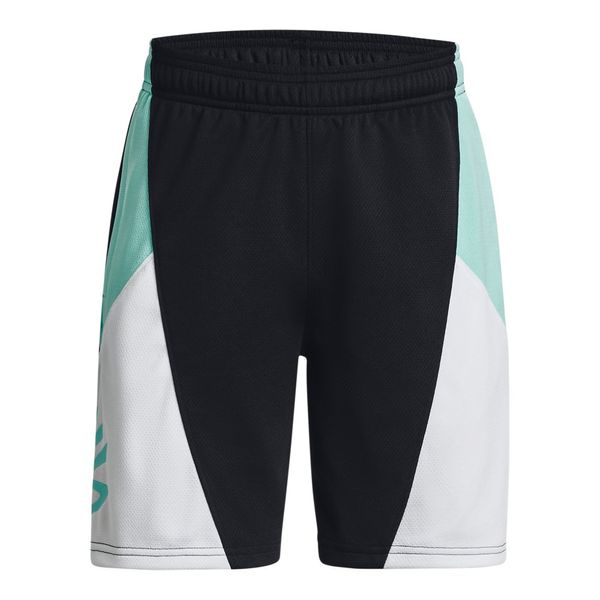 Shorts de Treino Infantil Under Armour Curry Boys Splash 16 Preto