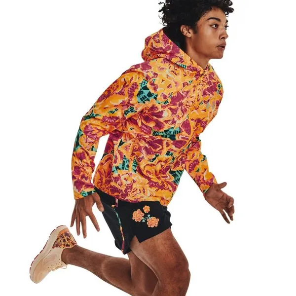 Jaqueta de Corrida Masculina Under Armour Storm Day Of M Amarelo