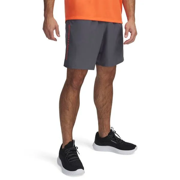 Shorts de Treino Under Armour Wordmark Masculino M Cinza