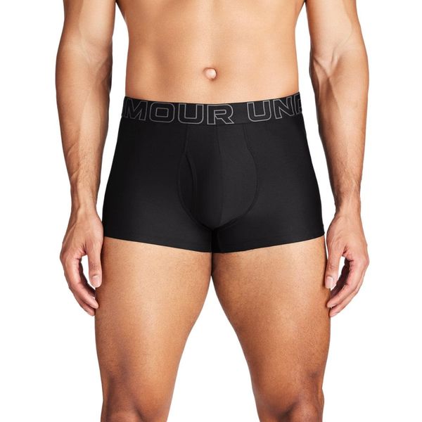 Cueca Under Armour Boxer Perfomance Masculina - 3 Unidades G Preto