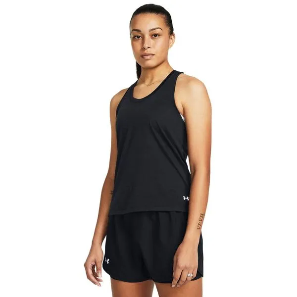 Regata de Corrida Under Armour Launch Singlet Feminina P Preto