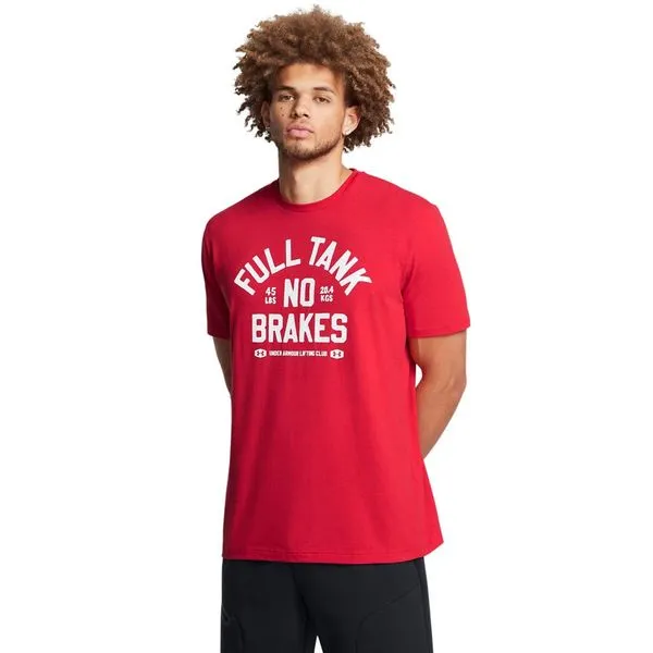 Camiseta Masculina Under Armour Full Tank 2GG Vermelho