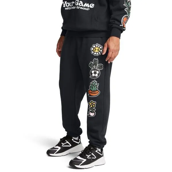 Calça Jogger Masculina Under Armour Icon Fleece GG Preto