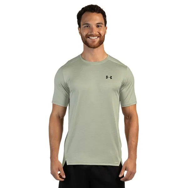 Camiseta de Treino Under Armour Tech Vent BRZ Masculina G Verde