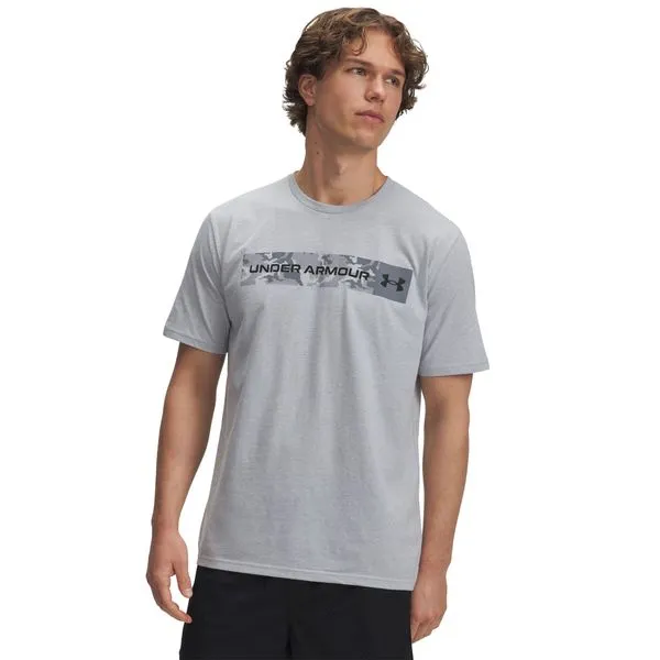 Camiseta Sportstyle Under Armour Camo Chest Masculina P Cinza