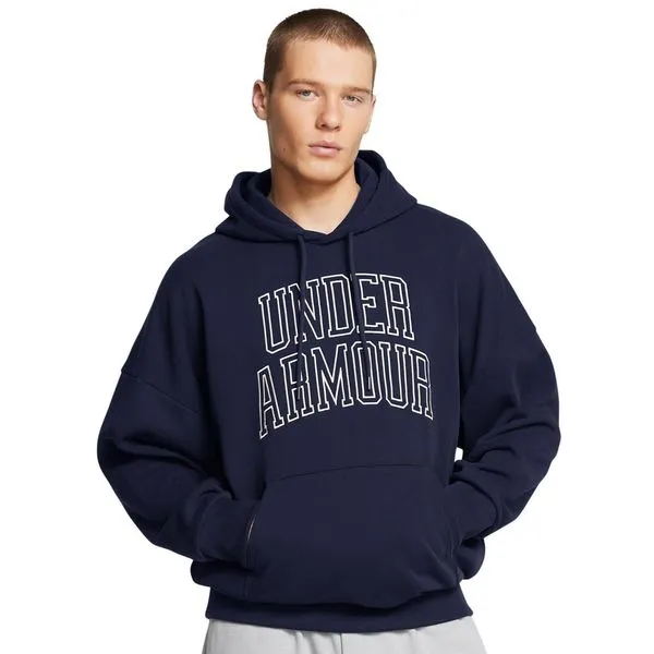 Moletom Sportstyle Masculino Under Armour Icon Heavyweight Terry P Azul