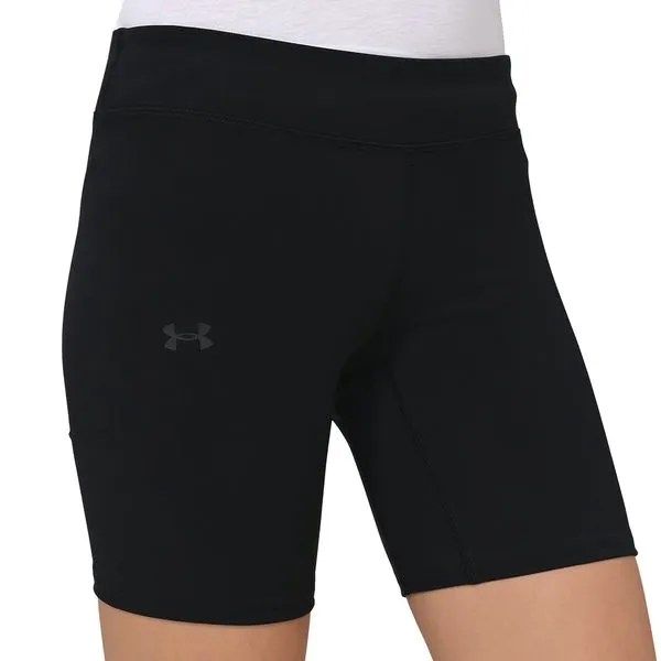 Shorts de Treino Infantil Under Armour Motion Bike 8 Preto