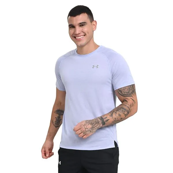 Camiseta de Corrida Masculina Under Armour Streaker Run M Roxo