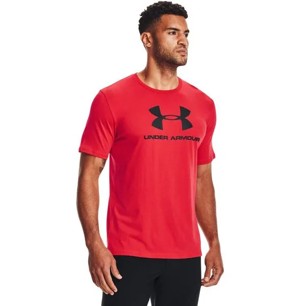 Camiseta de Treino Masculina Under Armour Sportstyle Logo P Vermelho