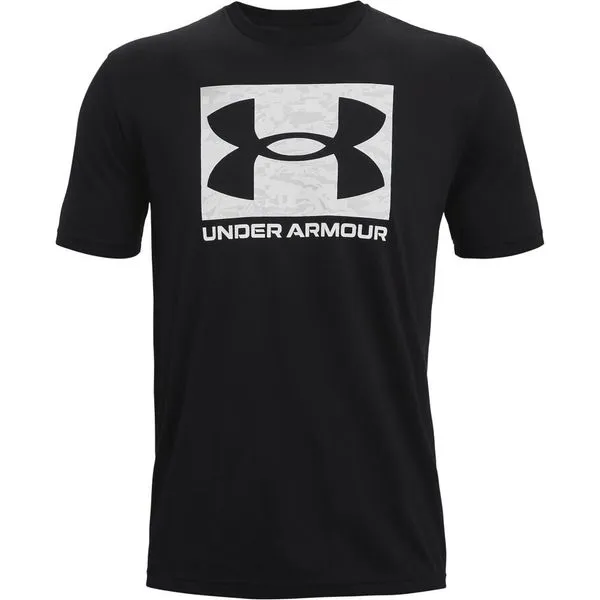Camiseta de Treino Masculina Under Armour ABC Camo Boxed Logo GG Preto